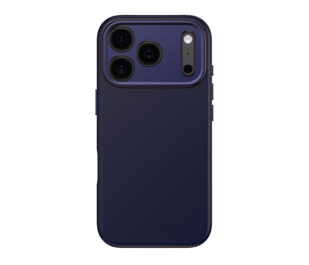 Decoded AntiMicrobial Silicone Backcover, iPhone 17 Pro , True Navy - 1359066 - zdjęcie